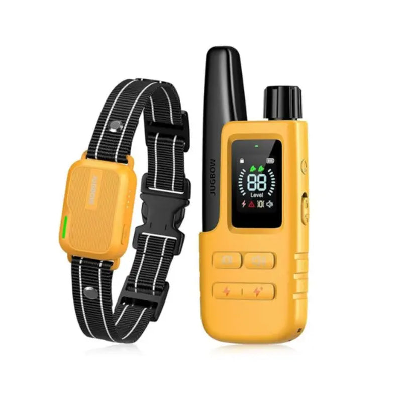 JUGBOW Remote Dog Training Collar with 4500FT Range, IPX8 Waterproof Design, 4 Training Modes, and Rechargeable E-Collar DT61