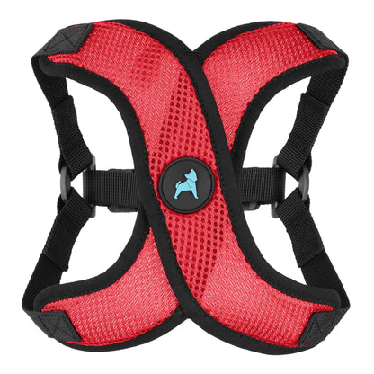 Gooby Comfort X Step-In Lite Dog Harness - Premium No-Escape and Choke-Free Solution for Toy Breeds, Small and Medium Dogs - Ultra-Lightweight, Breathable Mesh, Quick-Dry, and Machine Washable