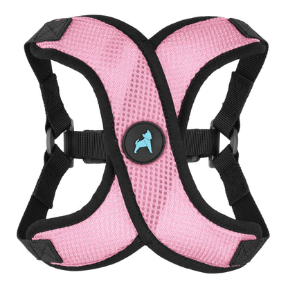 Gooby Comfort X Step-In Lite Dog Harness - Premium No-Escape and Choke-Free Solution for Toy Breeds, Small and Medium Dogs - Ultra-Lightweight, Breathable Mesh, Quick-Dry, and Machine Washable