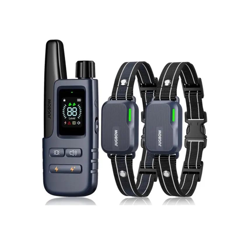 JUGBOW Remote Dog Training Collar with 4500FT Range, IPX8 Waterproof Design, 4 Training Modes, and Rechargeable E-Collar DT61