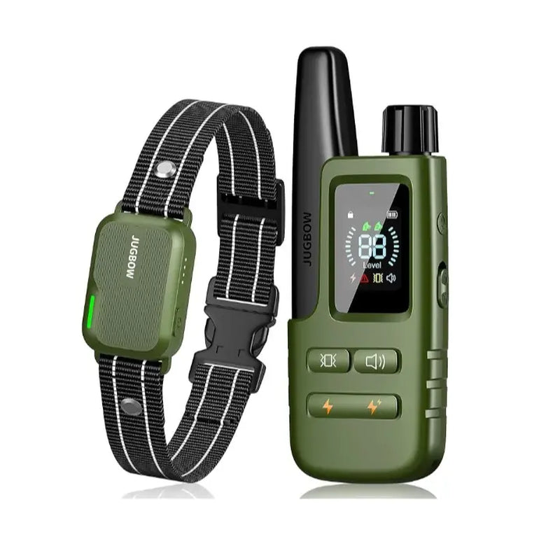 JUGBOW Remote Dog Training Collar with 4500FT Range, IPX8 Waterproof Design, 4 Training Modes, and Rechargeable E-Collar DT61